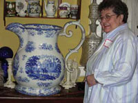 Jane Diemer with her coveted jug